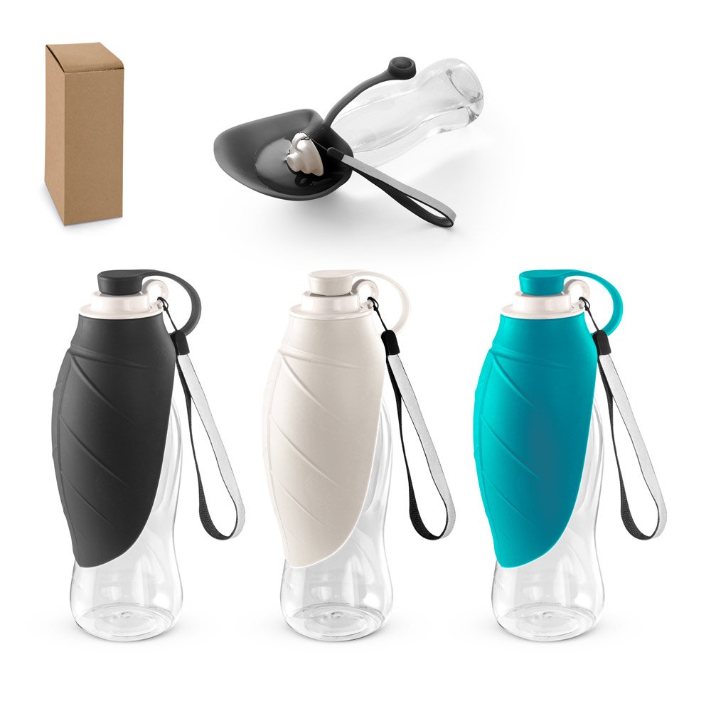 Squeeze para PET, em PP e silicone (580 mL) SP-94447-103 na cor Preto