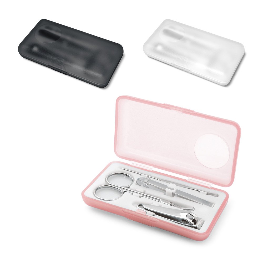 Kit de manicure de 4 peças SP-94843-112 na cor Rosa claro