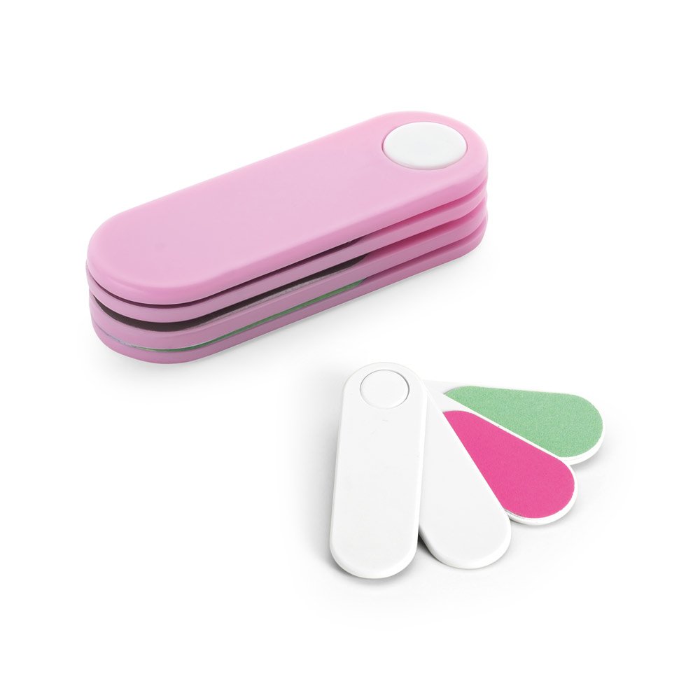 Kit de 4 lixas SP-94852-112 na cor Rosa claro