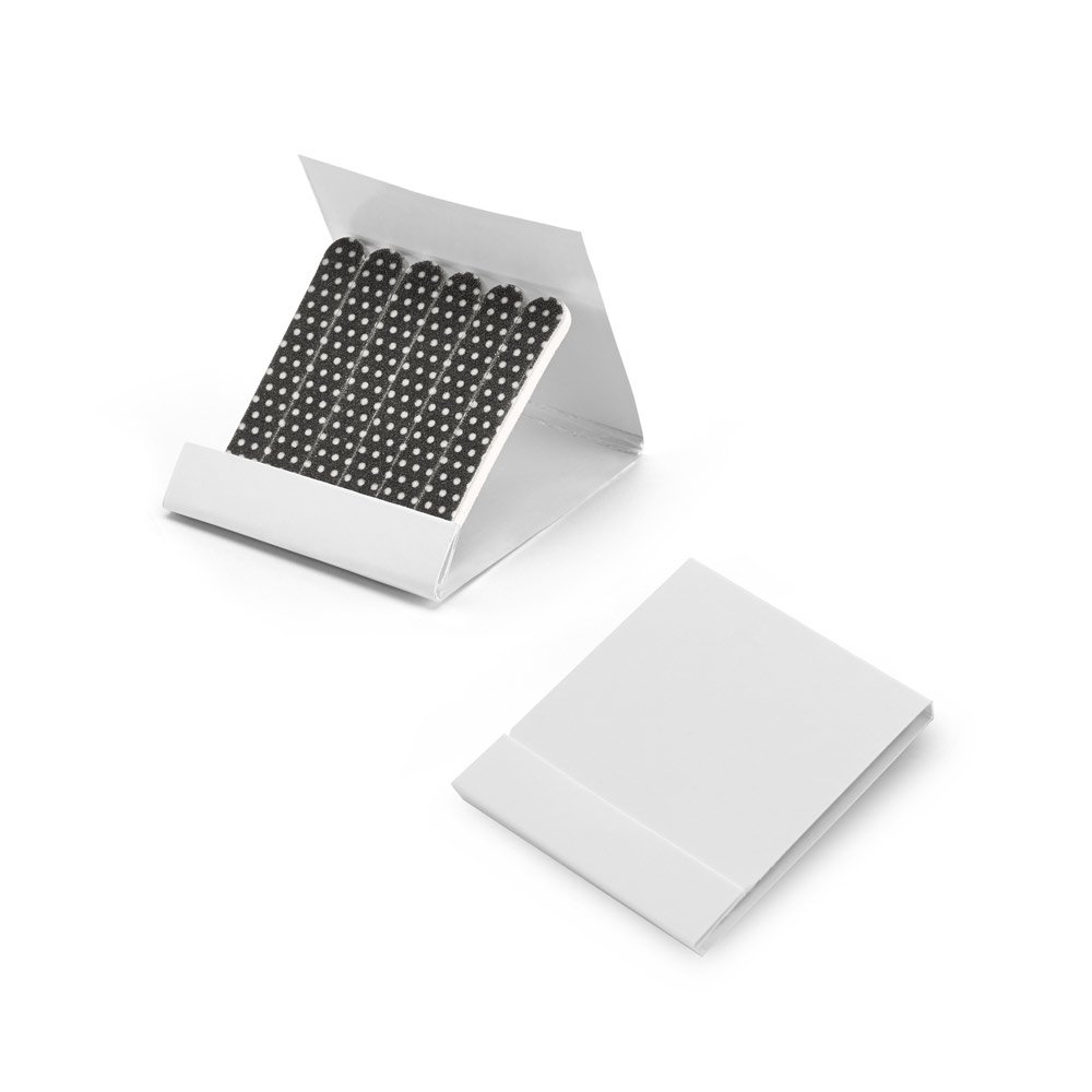 Conjunto de 6 lixas SP-94856-106 na cor Branco