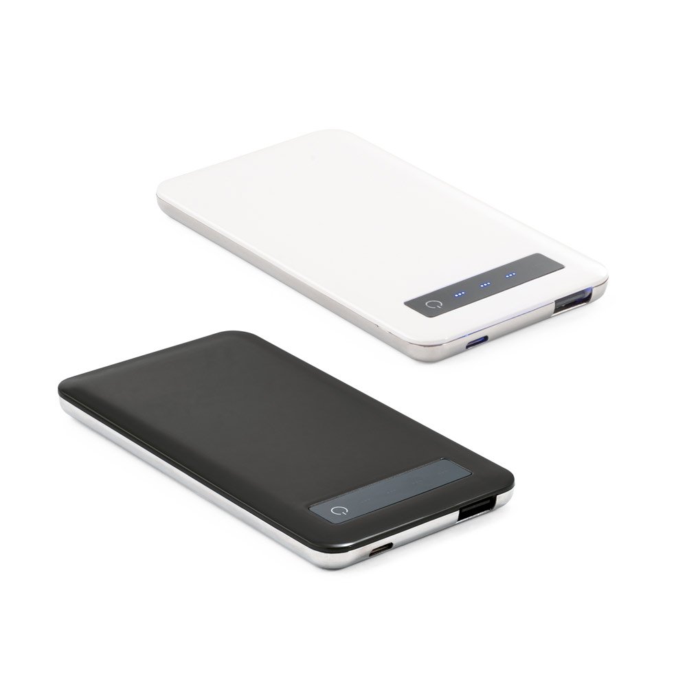 Bateria portátil com ecrã touch e indicador de carga 4'000 mAh SP-97077-103 na cor Preto