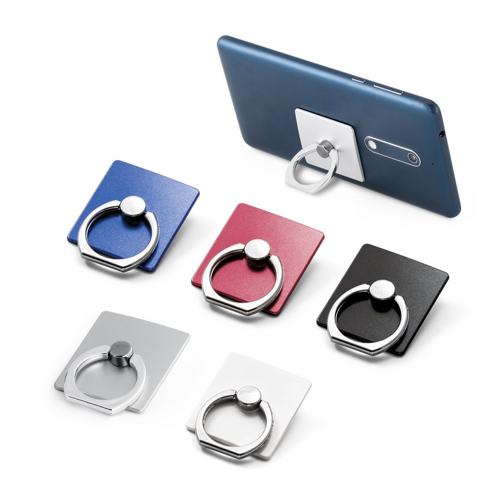 Suporte para celular em ABS SP-97150-127 na cor Cromado satinado