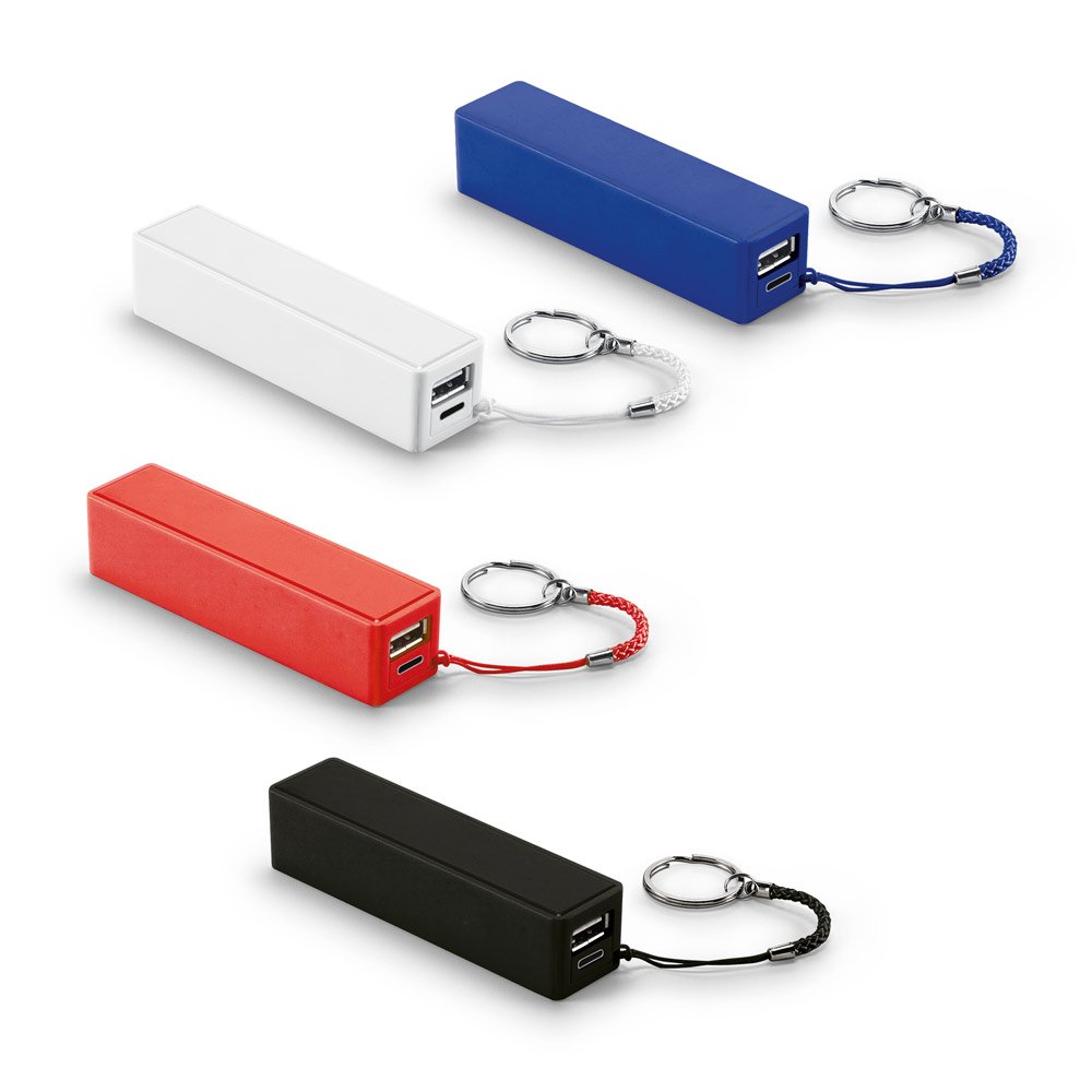 Bateria portátil em ABS (1'200 mAh) SP-97162-114 na cor Azul royal