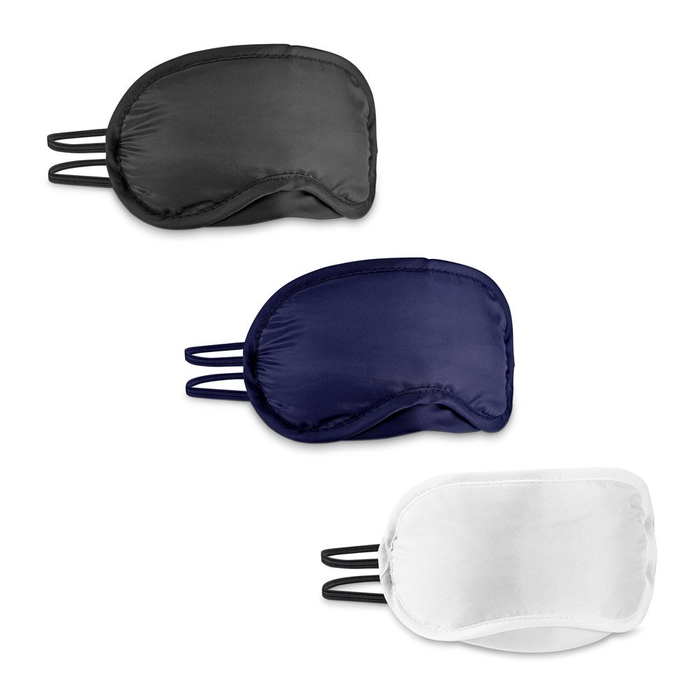Máscara para dormir em 190T SP-98113-106 na cor Branco
