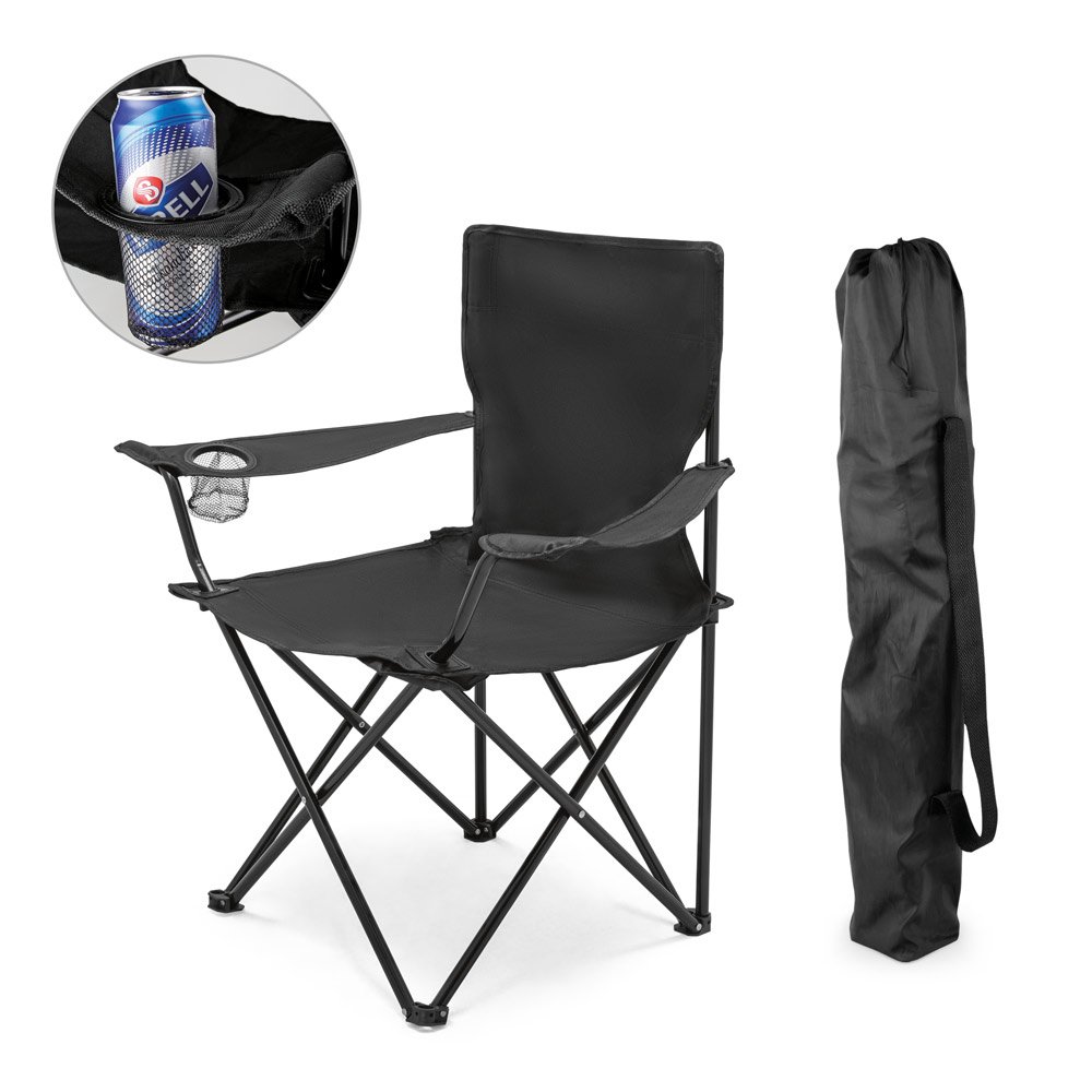 Cadeira dobrável em 600D SP-98131-103 na cor Preto