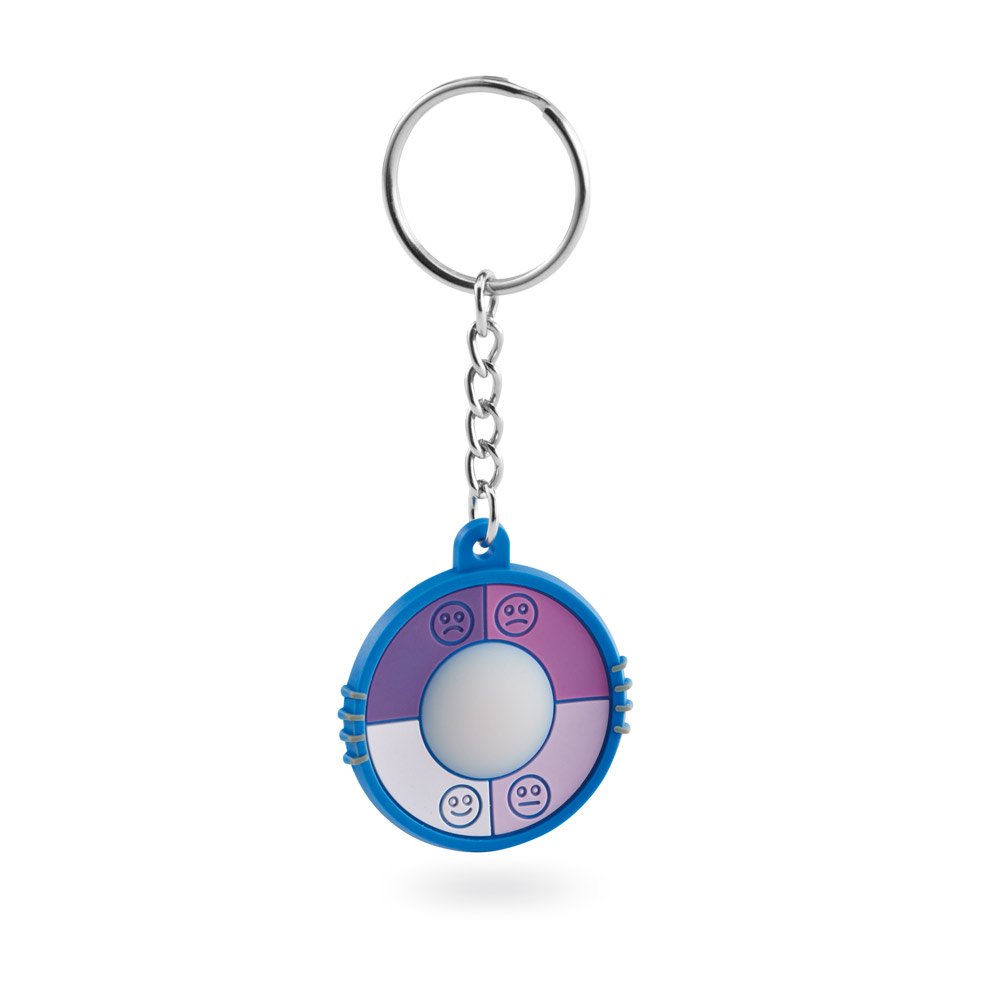 Chaveiro SP-98311-104 na cor Azul