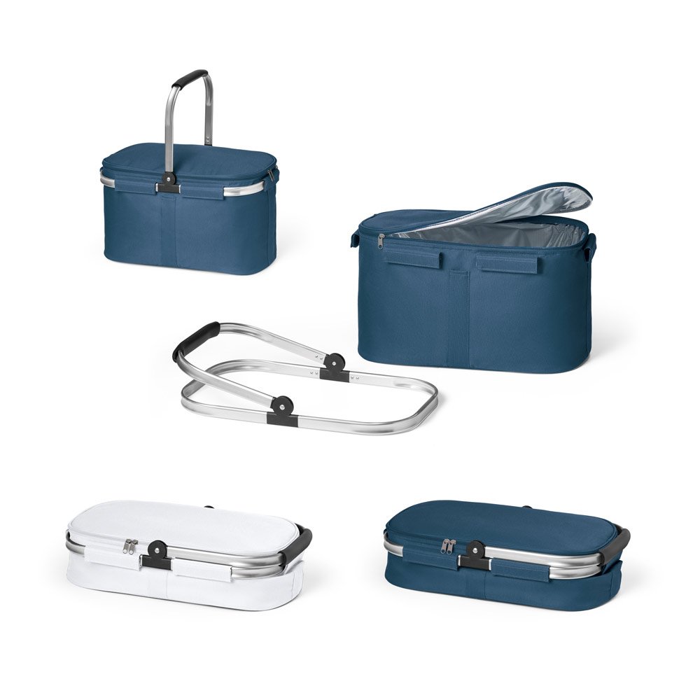 Cooler. Sacola térmica flexível em 600D 25 L SP-98426-106 na cor Branco