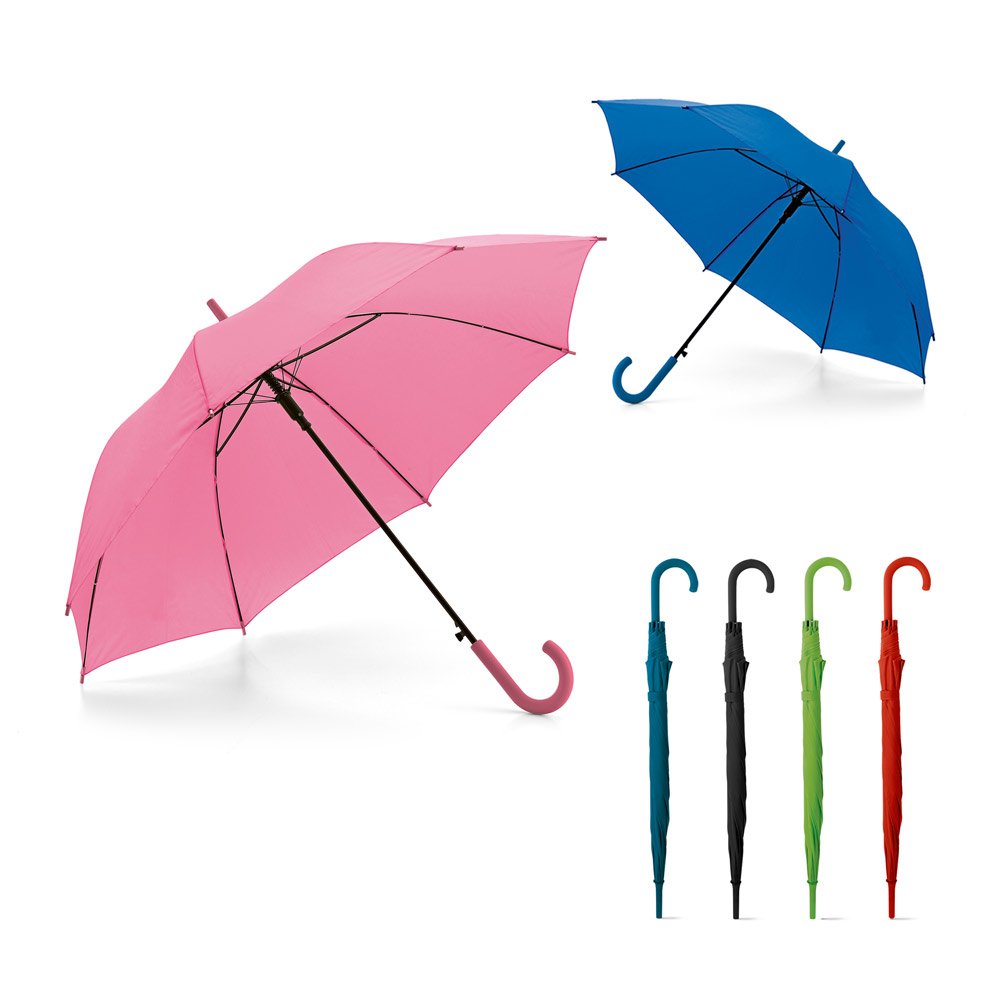 Guarda-chuva em poliéster 190T com abertura automática SP-99134-103 na cor Preto
