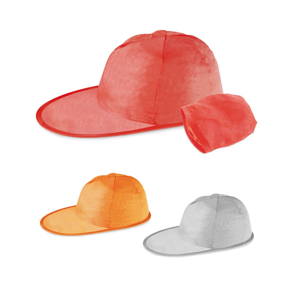 Boné dobrável SP-99416-128 na cor Laranja