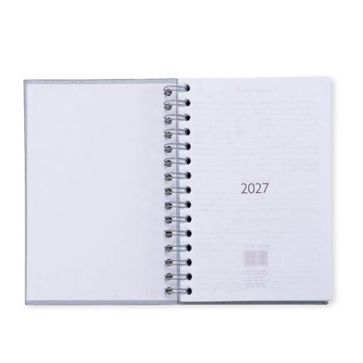 Alternative view of AGENDA DIÁRIA SPX-15494-PRA NA COR PRATA