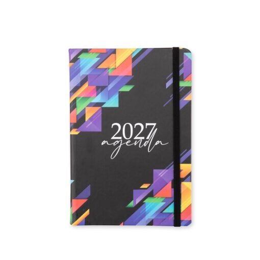 AGENDA DIÁRIA 2027 SPX-15540-GEO/PRE NA COR COLORIDO