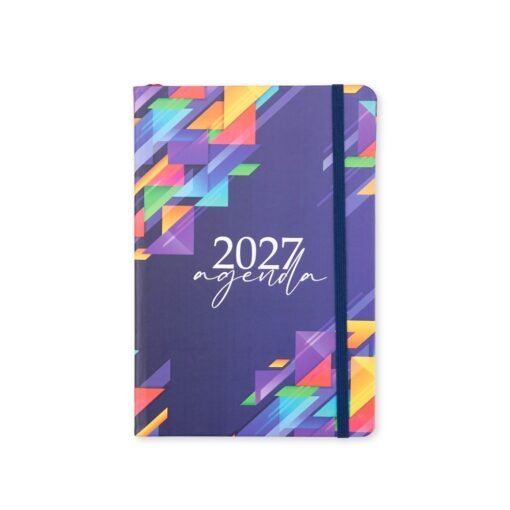 AGENDA DIÁRIA 2027 SPX-15540-GEO/ROX NA COR COLORIDO