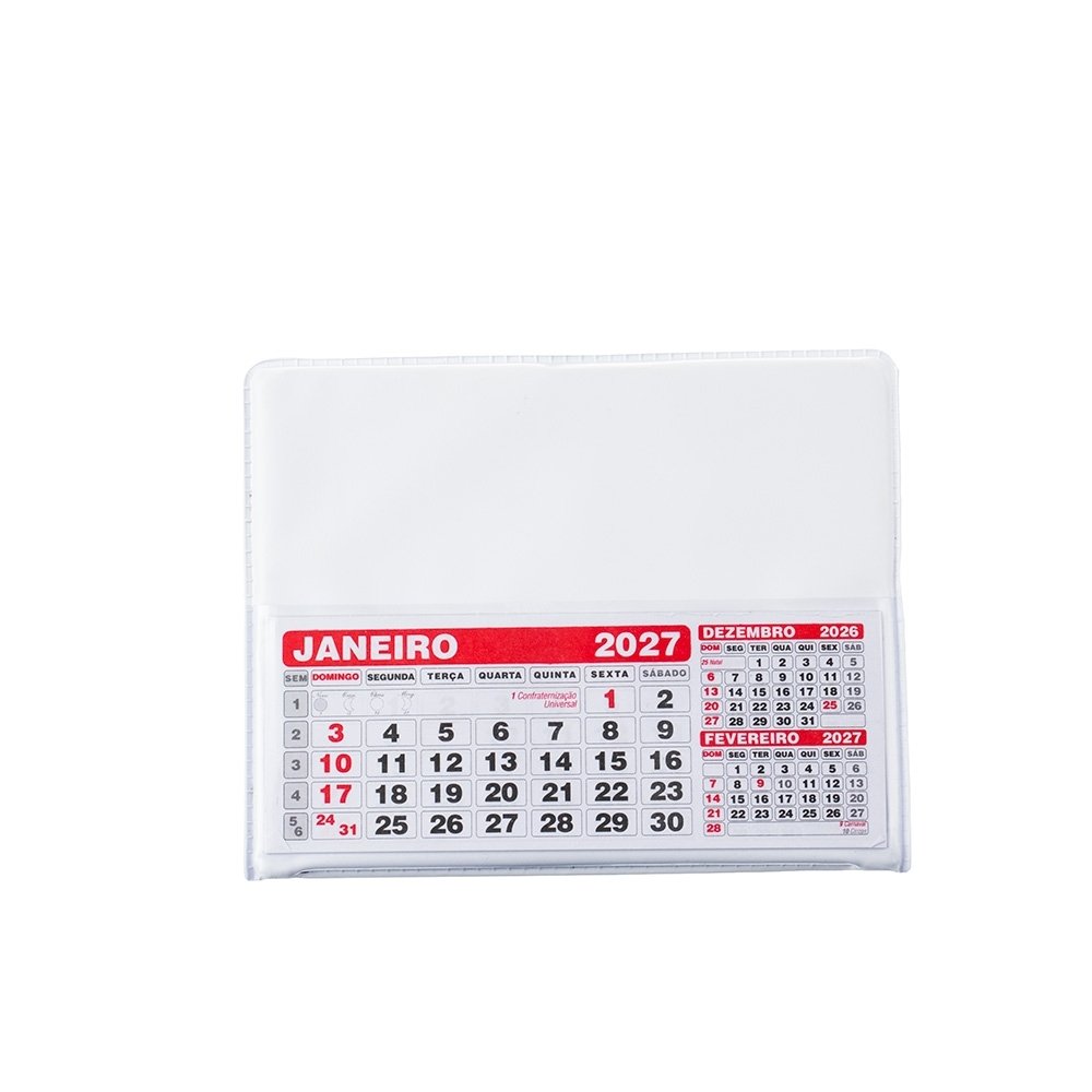 BASE PARA CALENDÁRIO SPX-15501-BCO NA COR BRANCO