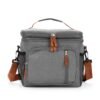 BOLSA TÉRMICA DUPLA EXPANSÍVEL 15L SPX-04803-CIN/MAR NA COR CINZA