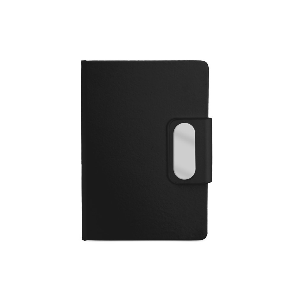 CADERNETA PU SPX-15510-PRE NA COR PRETO
