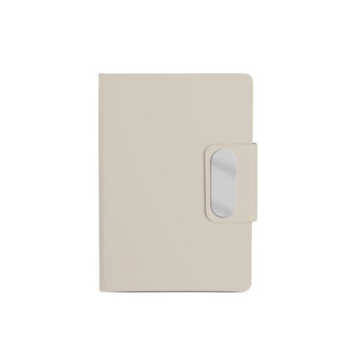 CADERNETA PU SPX-15510-BEG NA COR BEGE