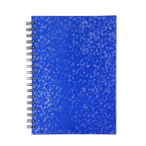 Caderno Holográfico Com Pauta em Limeira – Azul | Para Empresas