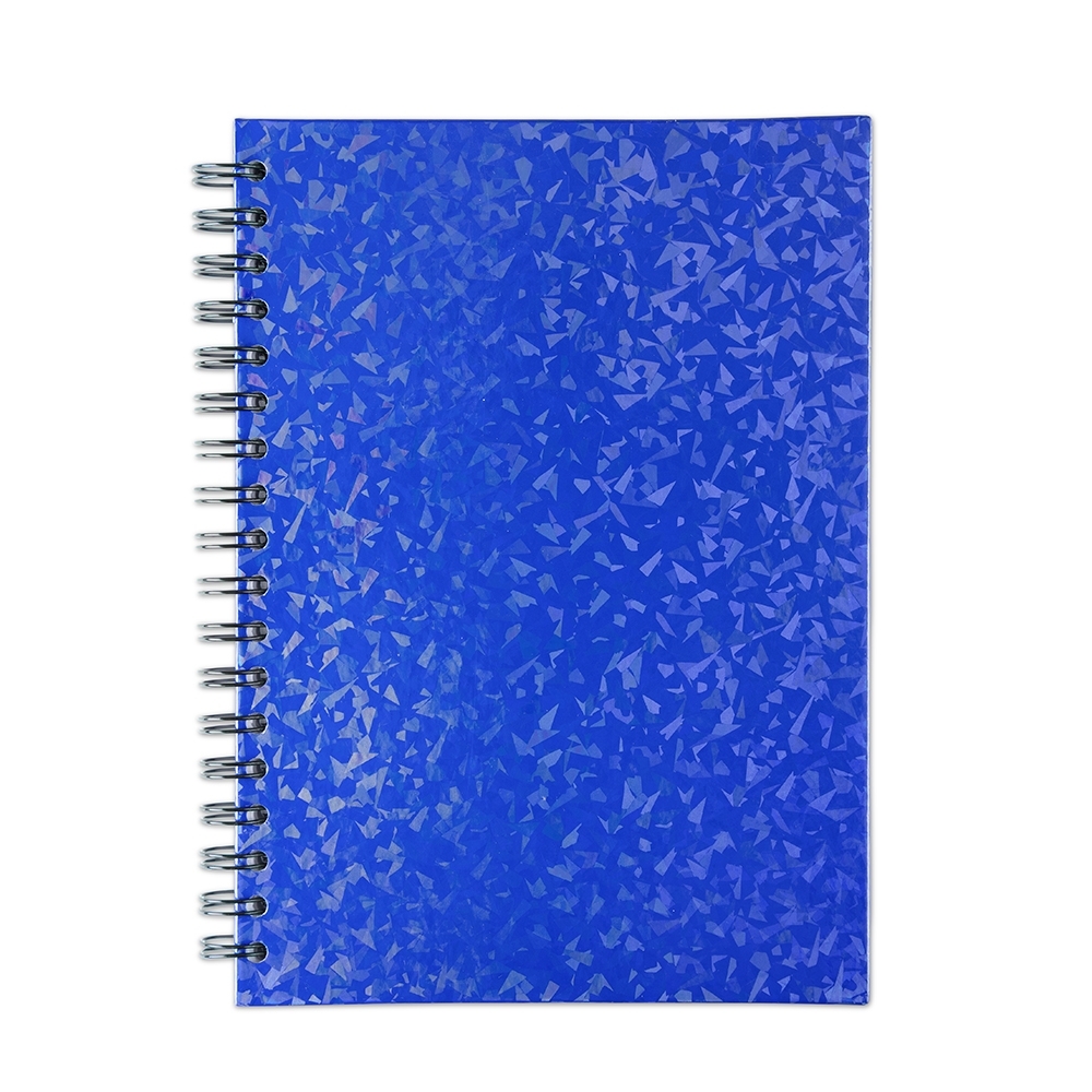 Caderno Holográfico Com Pauta em Limeira – Azul | Para Empresas