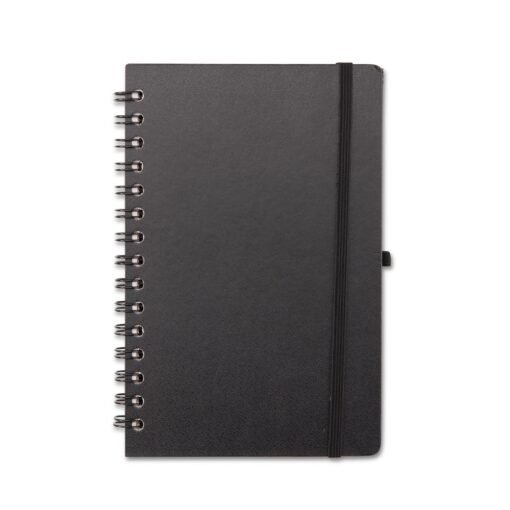 CADERNO PERCALUX COM PAUTA SPX-15505-PRE NA COR PRETO