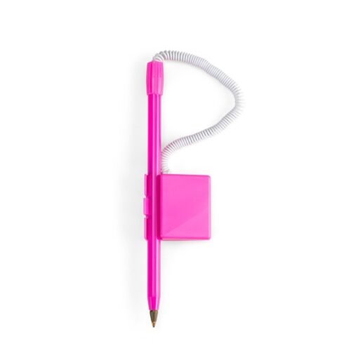 CANETA BALCÃO PLÁSTICA SPX-15538-ROS/BCO NA COR ROSA