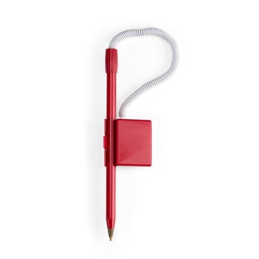 CANETA BALCÃO PLÁSTICA SPX-15538-VM/BCO NA COR VERMELHO