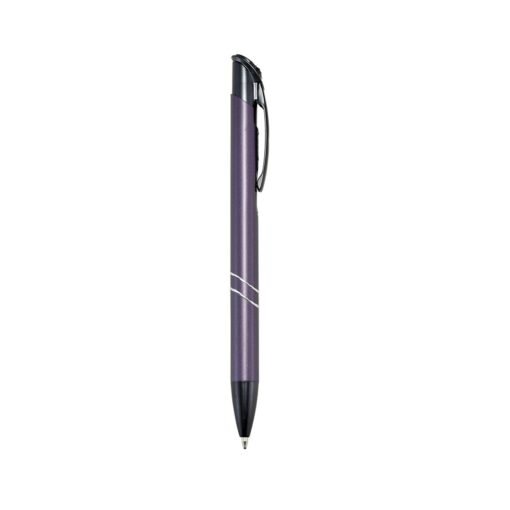 CANETA METAL SPX-08159B-ROX/PRE NA COR ROXO