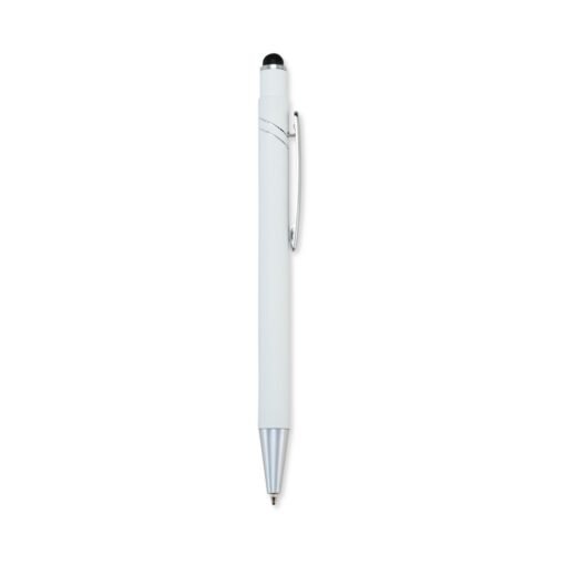 CANETA METAL TOUCH SPX-09454-BCO/PRA NA COR BRANCO