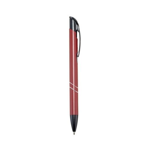 CANETA METAL SPX-08159B-VM/PRE NA COR VERMELHO