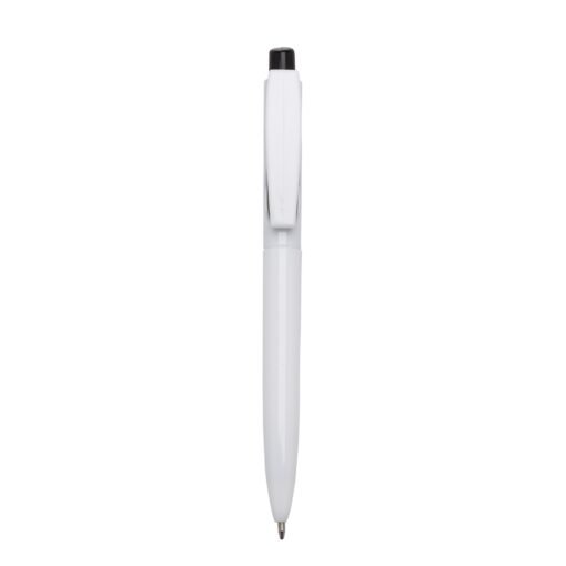 Alternative view of Caneta Plástica Leitoso com Personalização | Taubaté – Preto