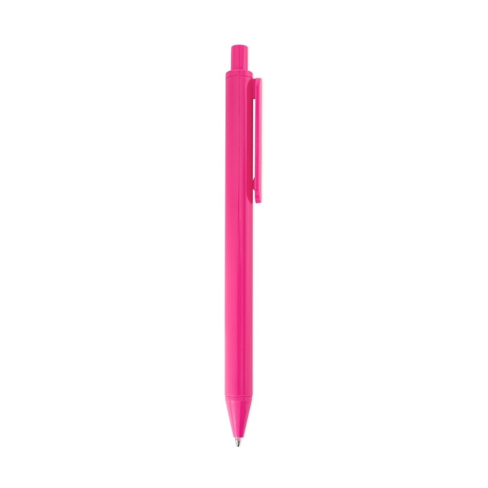 CANETA PLÁSTICA SPX-09323-ROS NA COR ROSA