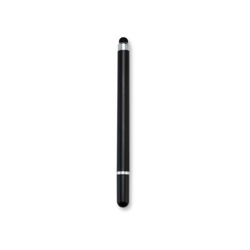 CANETA PLÁSTICA TOUCH 2 EM 1 SPX-09293-PRE NA COR PRETO