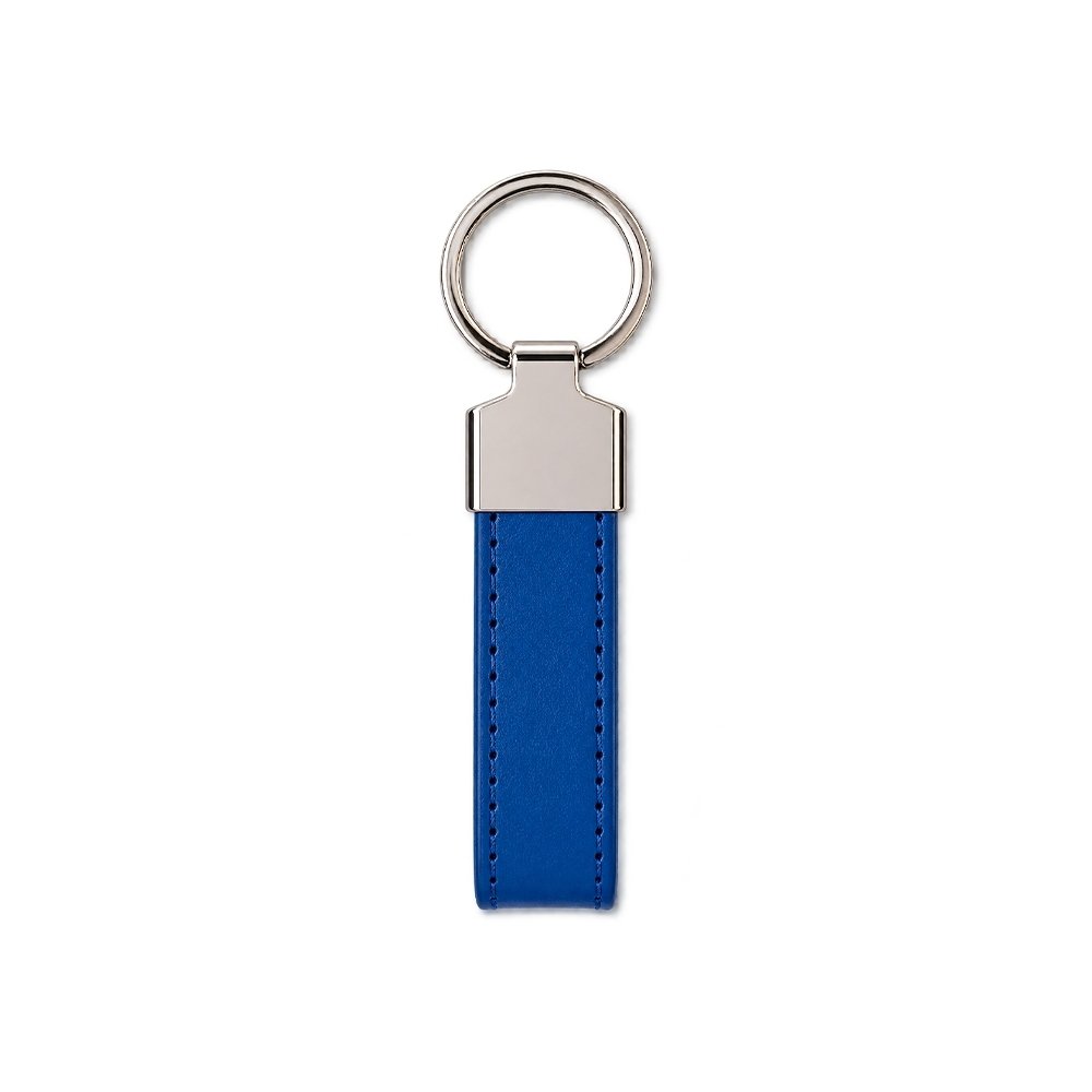 CHAVEIRO METAL COM PU SPX-19234-AZU NA COR AZUL
