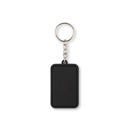 Chaveiro PVC Emborrachado em Araras – Preto | Para Empresas