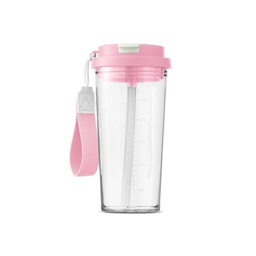 COPO PLÁSTICO 600ML SPX-02417A-ROS NA COR ROSA