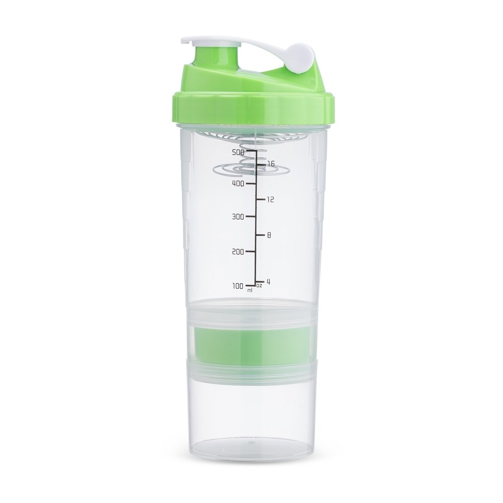 COQUETELEIRA PLÁSTICA 600ML SPX-09307-TRA/VD NA COR VERDE