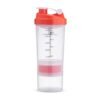 COQUETELEIRA PLÁSTICA 600ML SPX-09307-TRA/VM NA COR VERMELHO