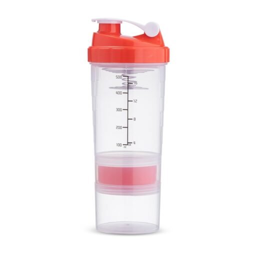 COQUETELEIRA PLÁSTICA 600ML SPX-09307-TRA/VM NA COR VERMELHO