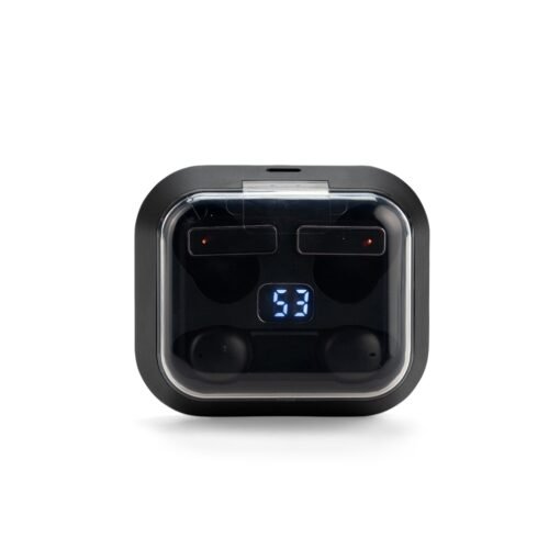 FONE DE OUVIDO BLUETOOTH 2 EM 1 SPX-E@09409-PRE NA COR PRETO