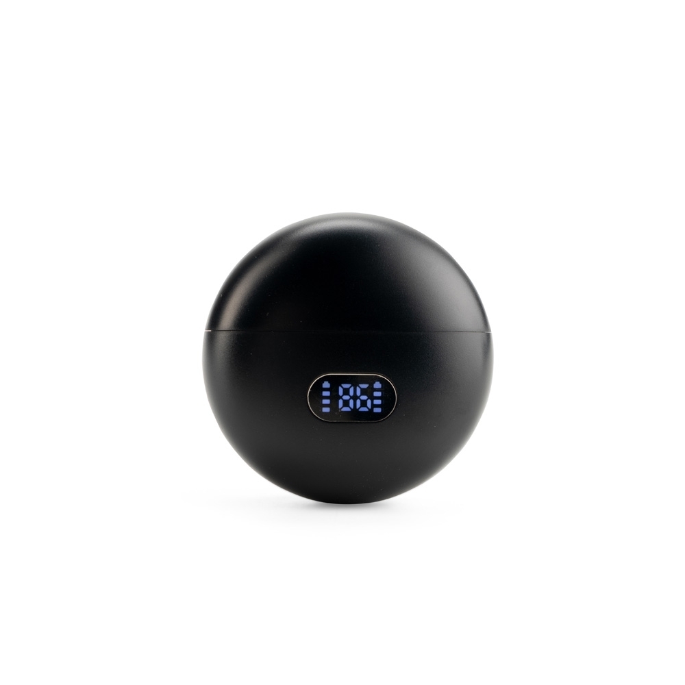 FONE DE OUVIDO BLUETOOTH COM CASE CARREGADOR SPX-E@09414-PRE NA COR PRETO
