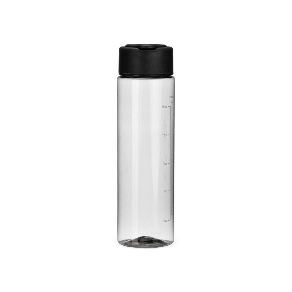 GARRAFA PLÁSTICA 500ML SPX-09332-PRE NA COR PRETO