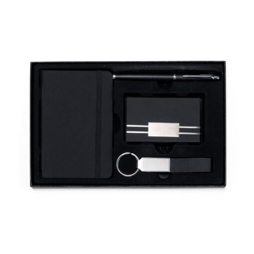 KIT EXECUTIVO 4 PEÇAS SPX-19220-PRE NA COR PRETO