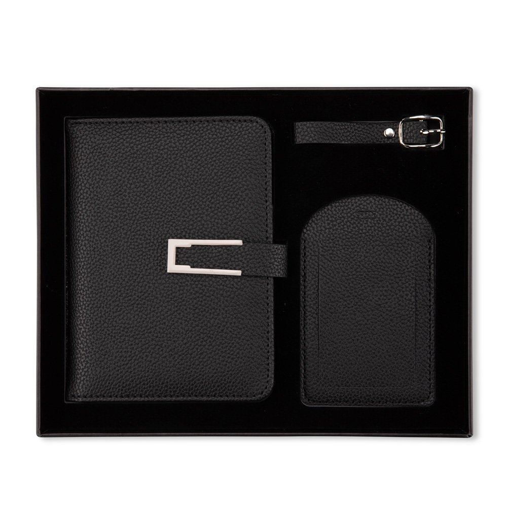 KIT VIAGEM 2 PEÇAS SPX-19146-PRE NA COR PRETO