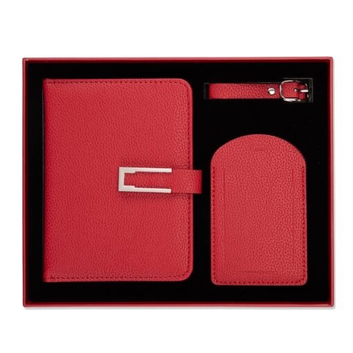 KIT VIAGEM 2 PEÇAS SPX-19146-VM NA COR VERMELHO