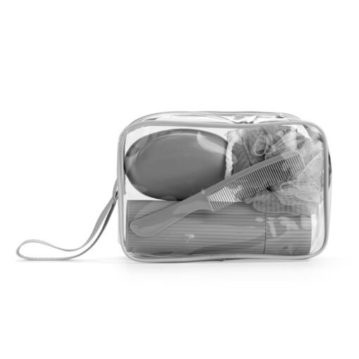 KIT VIAGEM 4 PEÇAS SPX-19205-CIN NA COR CINZA