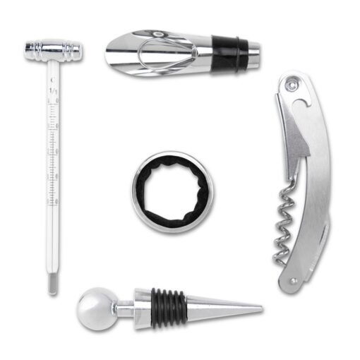 Kit Vinho Xadrez 4 Pçs Promocional em Jacareí – Preto - Imagem 5