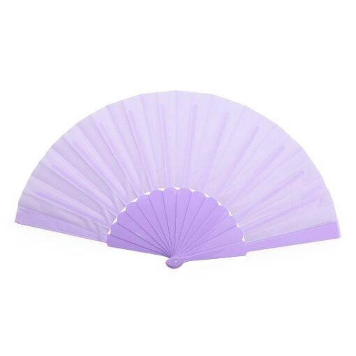 Leque De Plástico com Personalização | São Carlos – Roxo