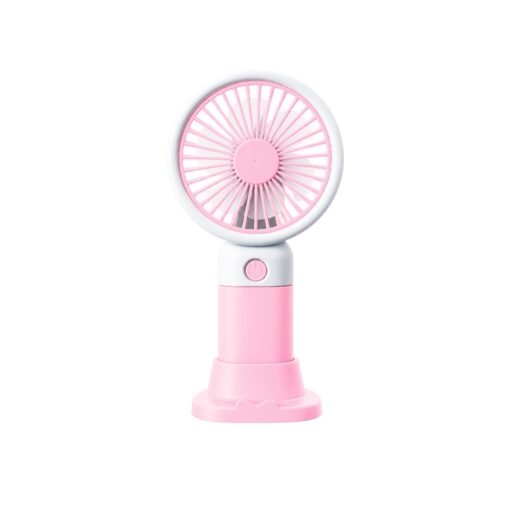 MINI VENTILADOR RECARREGÁVEL SPX-09335-ROS NA COR ROSA