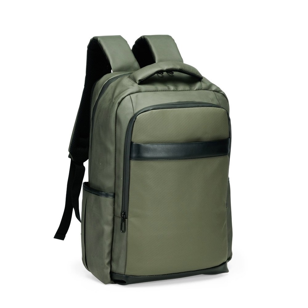 MOCHILA COURO SINTÉTICO USB 26L SPX-08172-VDC NA COR VERDE