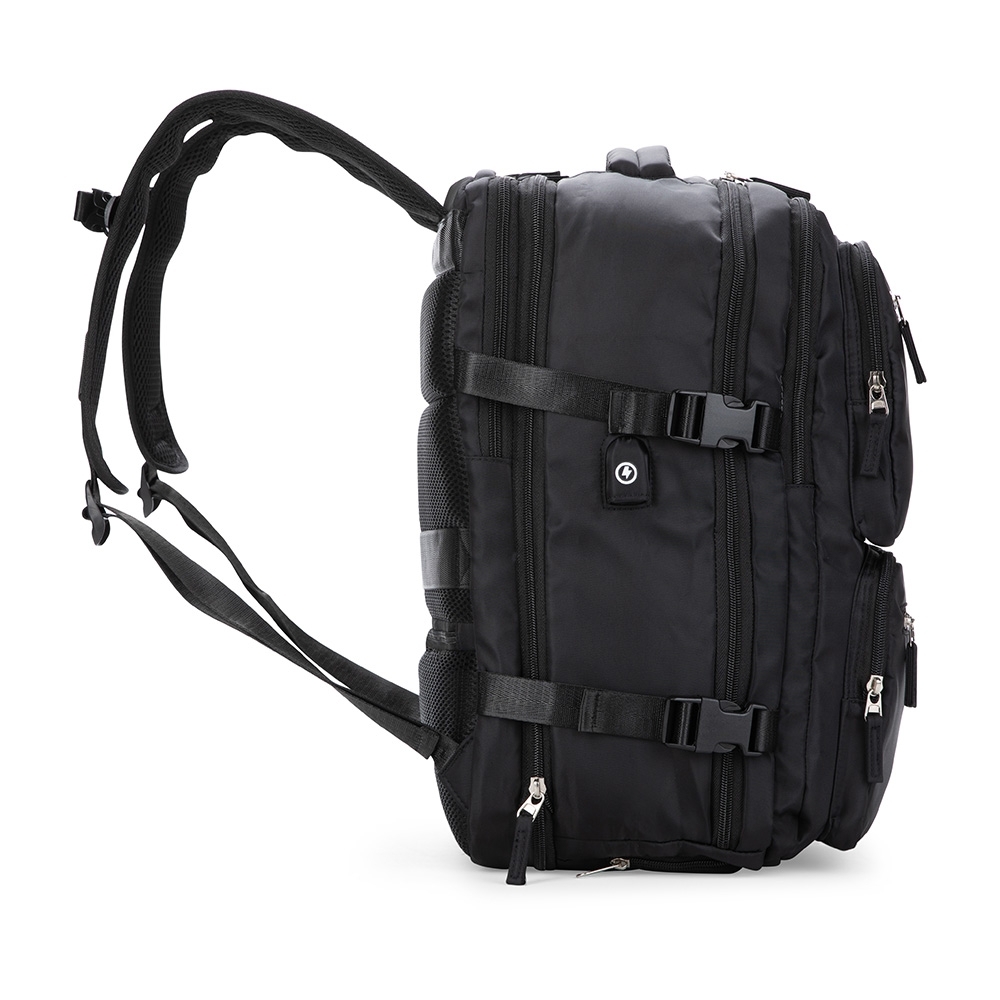 MOCHILA EXPANSÍVEL 36L SPX-02219-PRE NA COR PRETO - Imagem 2