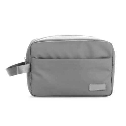 NÉCESSAIRE PU SPX-19203-CIN NA COR CINZA